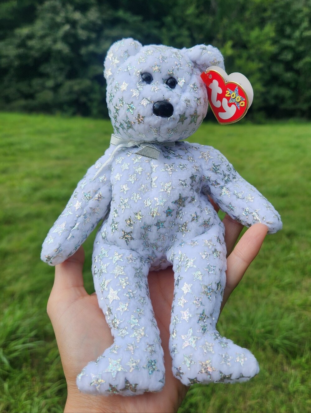 "The Beginning" Holograpic Star Ty Beanie Baby
